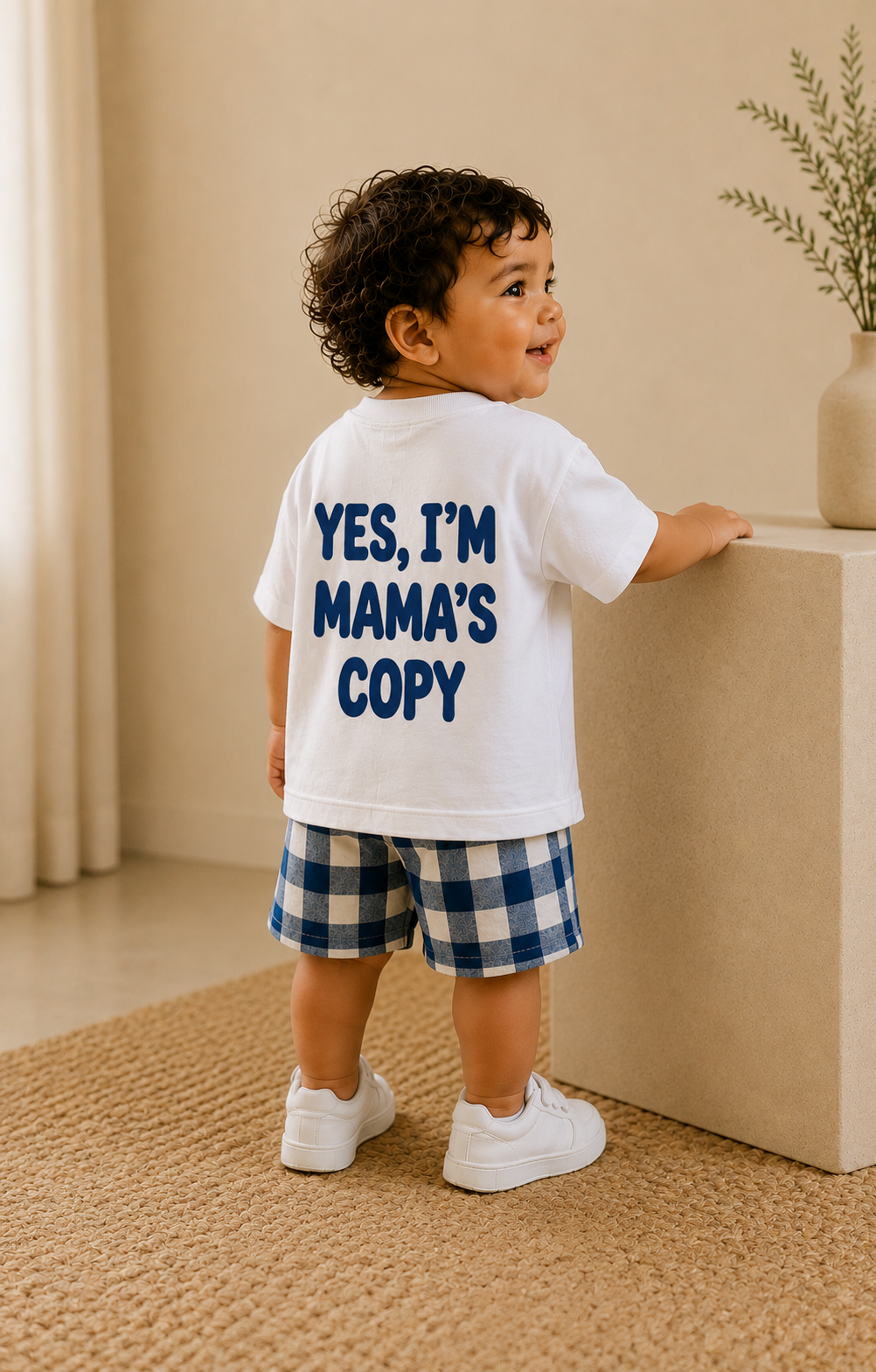 Yes I'm Mama's Copy - Kids Tshirt