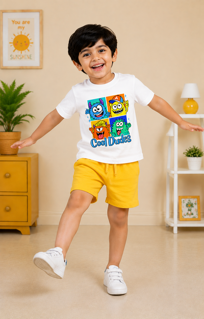 Cool Dudes  | Kids Co-ord Set