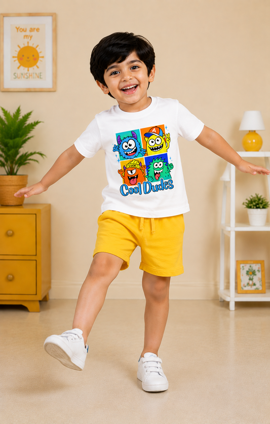 Cool Dudes  | Kids Co-ord Set