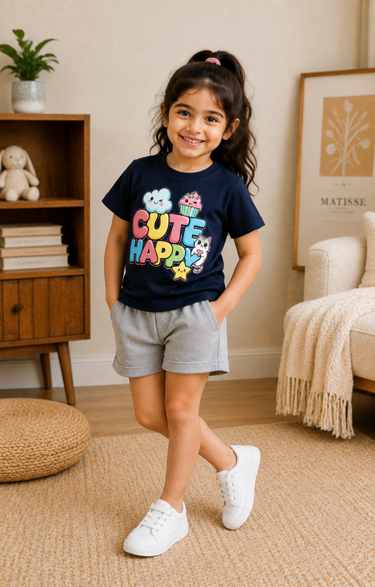 Cute Happy - Kids Co-ord Set