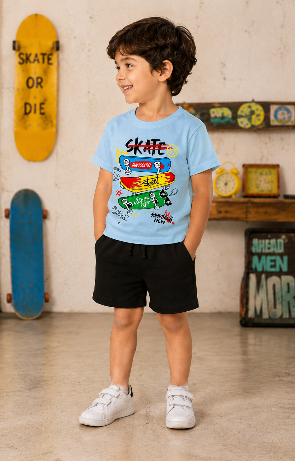 Awesome Skater| Kids Co-ord Set