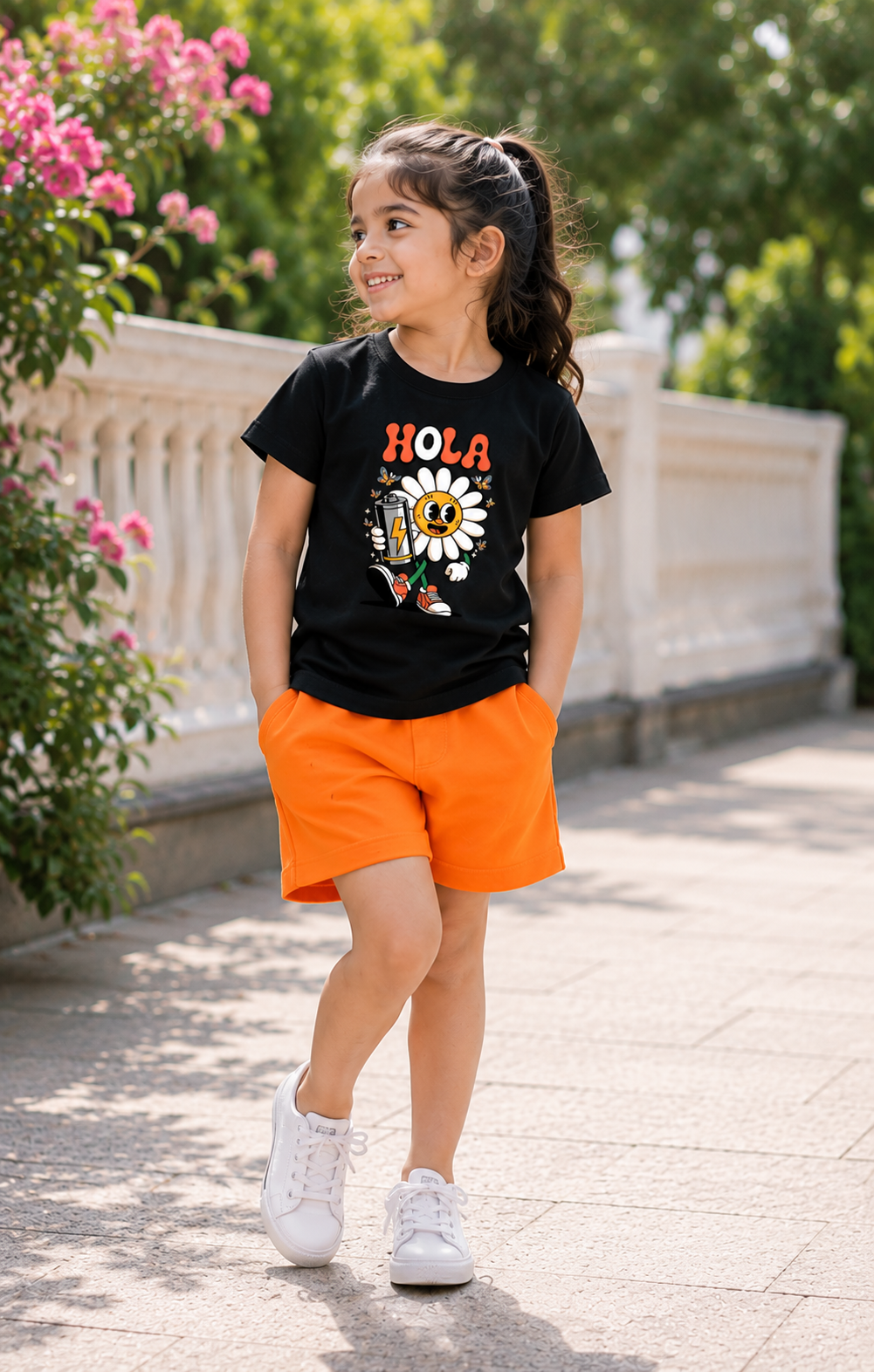 Hola Sunflower- Kids Co-ord Set