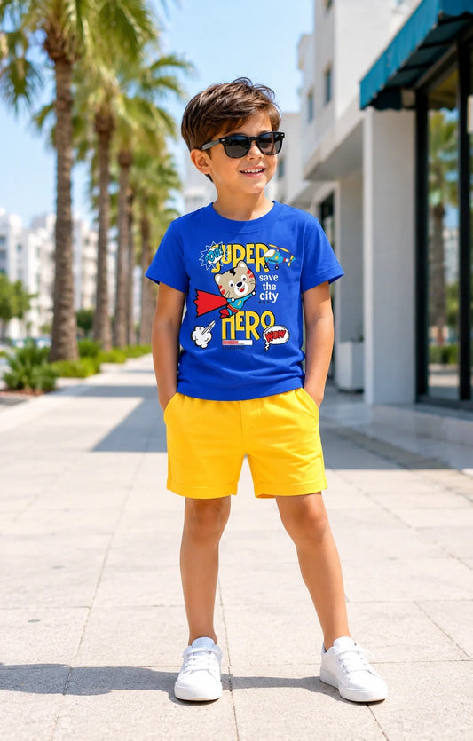 Super Hero - Kids Co-ord Set