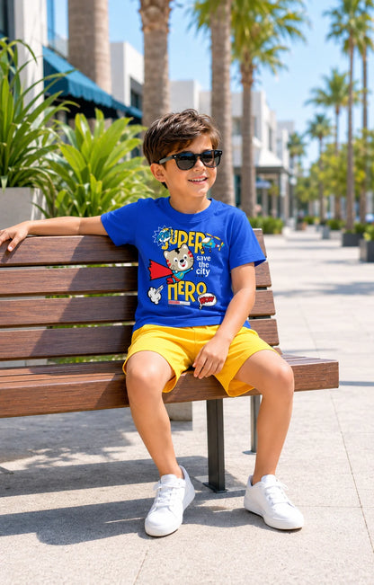 Super Hero - Kids Co-ord Set