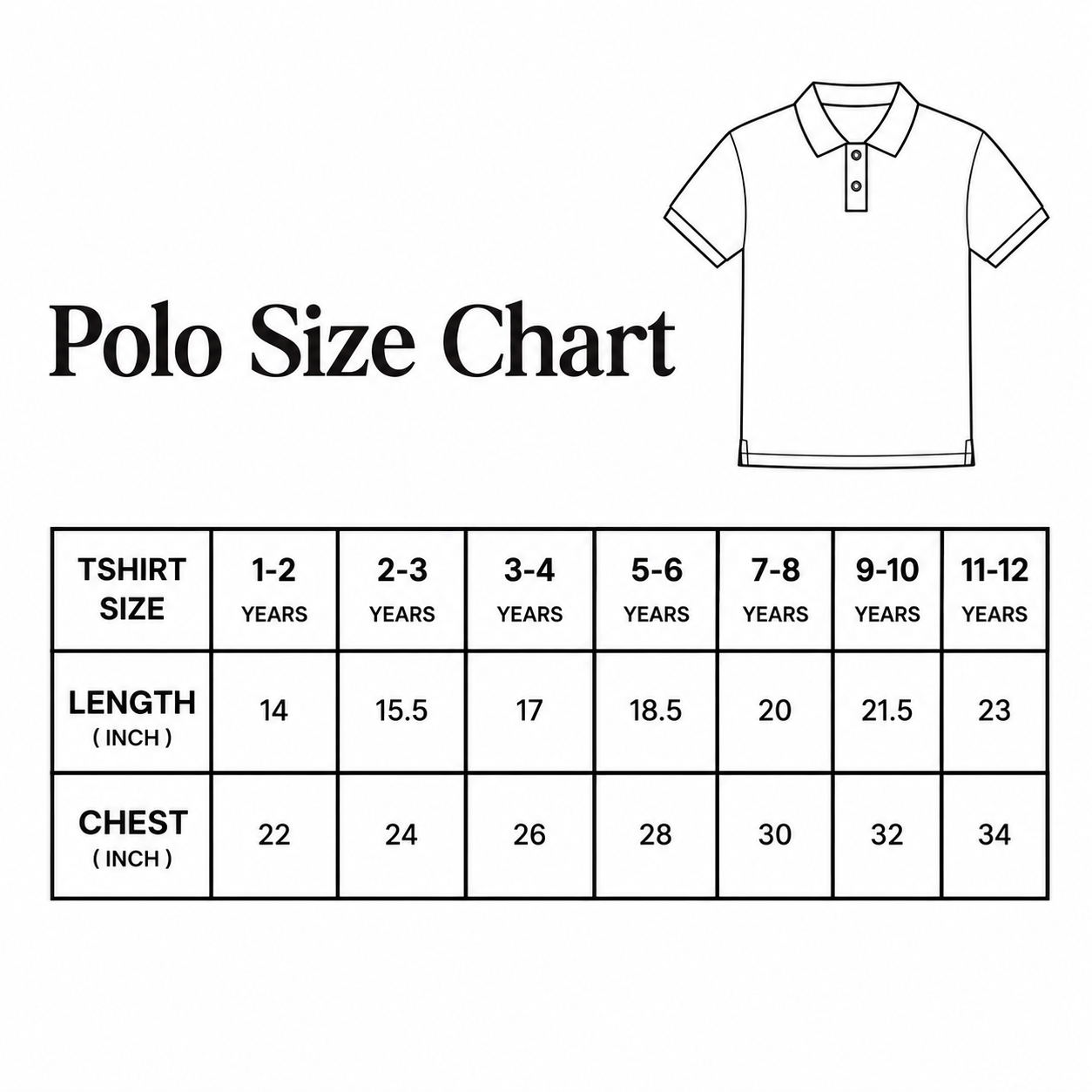 Black - Polo Tshirt