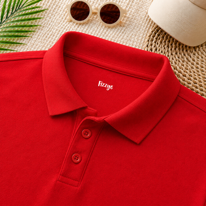 Red - Polo Tshirt