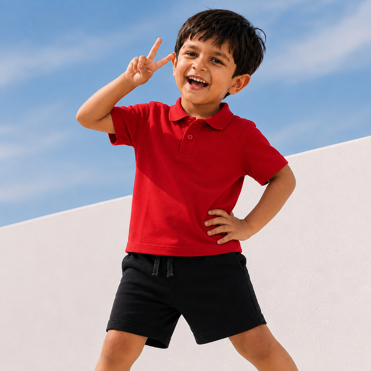 Red - Polo Tshirt