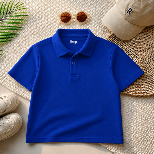 Royal Blue - Polo Tshirt