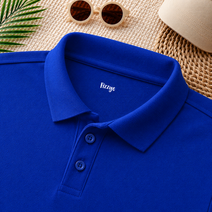 Royal Blue - Polo Tshirt