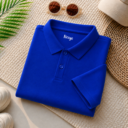 Royal Blue - Polo Tshirt