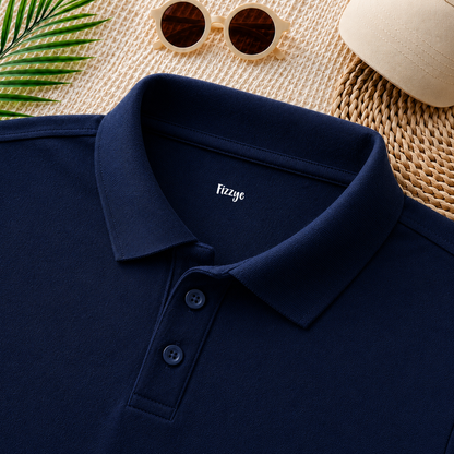 Navy - Polo Tshirt