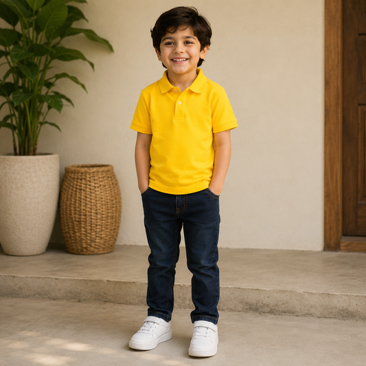 Yellow - Polo Tshirt