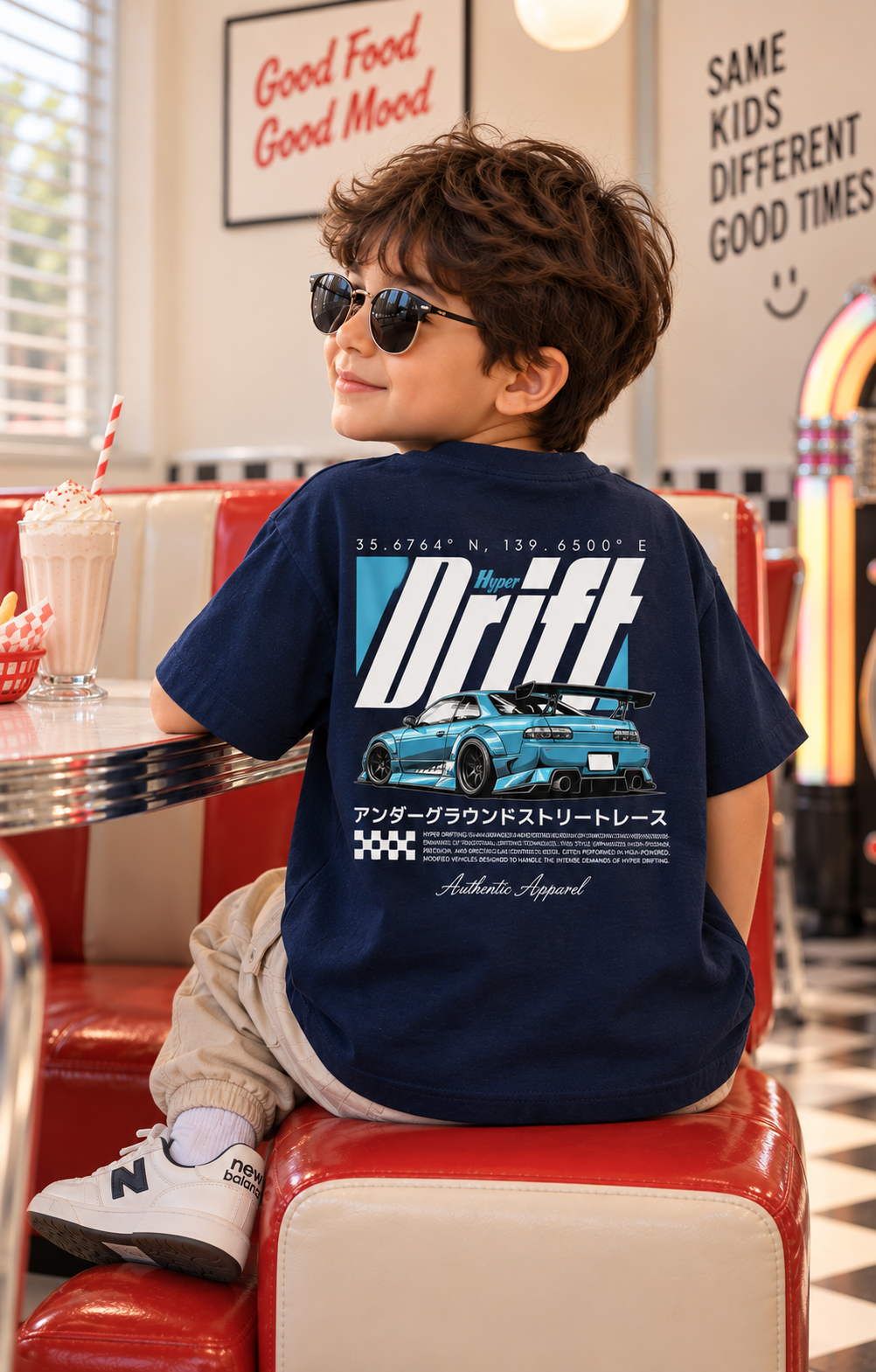 Hyper Drift - Kids Tshirt