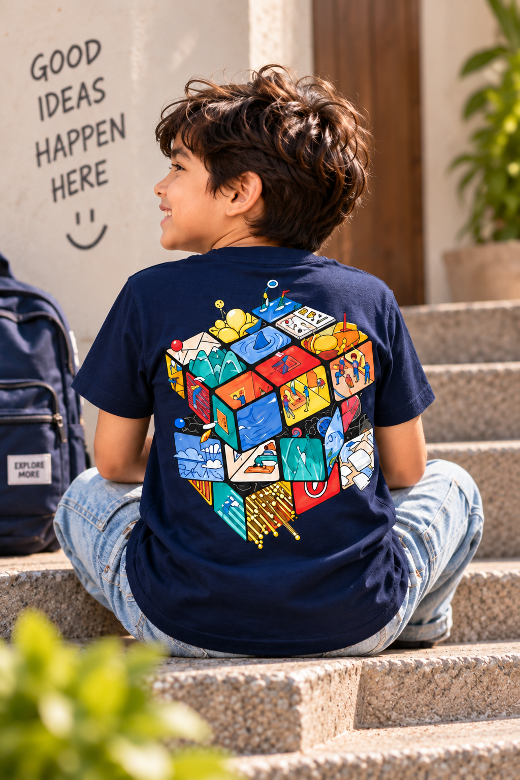 Wonder Cube - Kids Tshirt