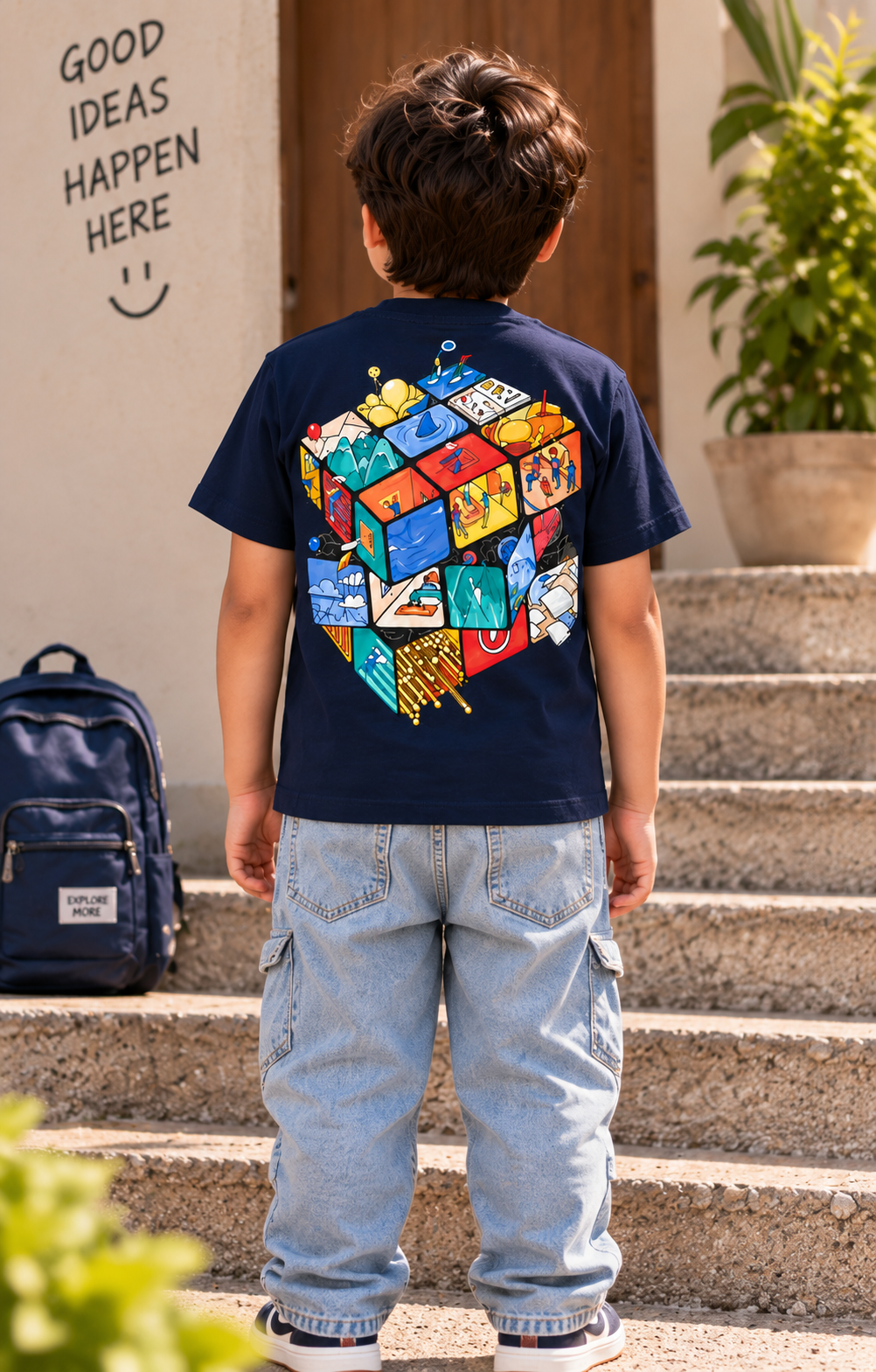 Wonder Cube - Kids Tshirt