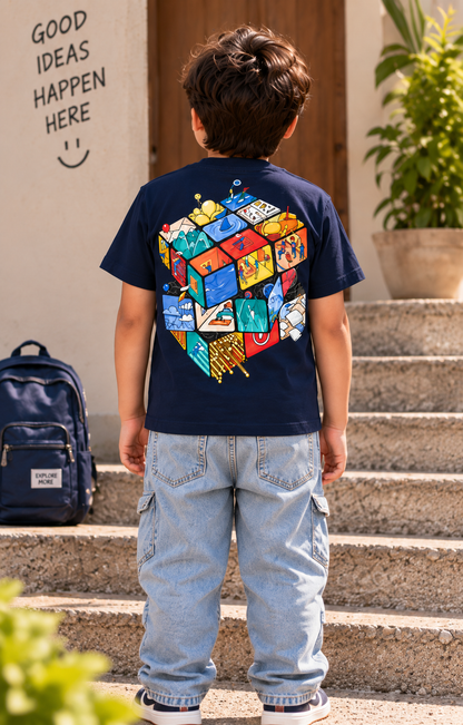 Wonder Cube - Kids Tshirt