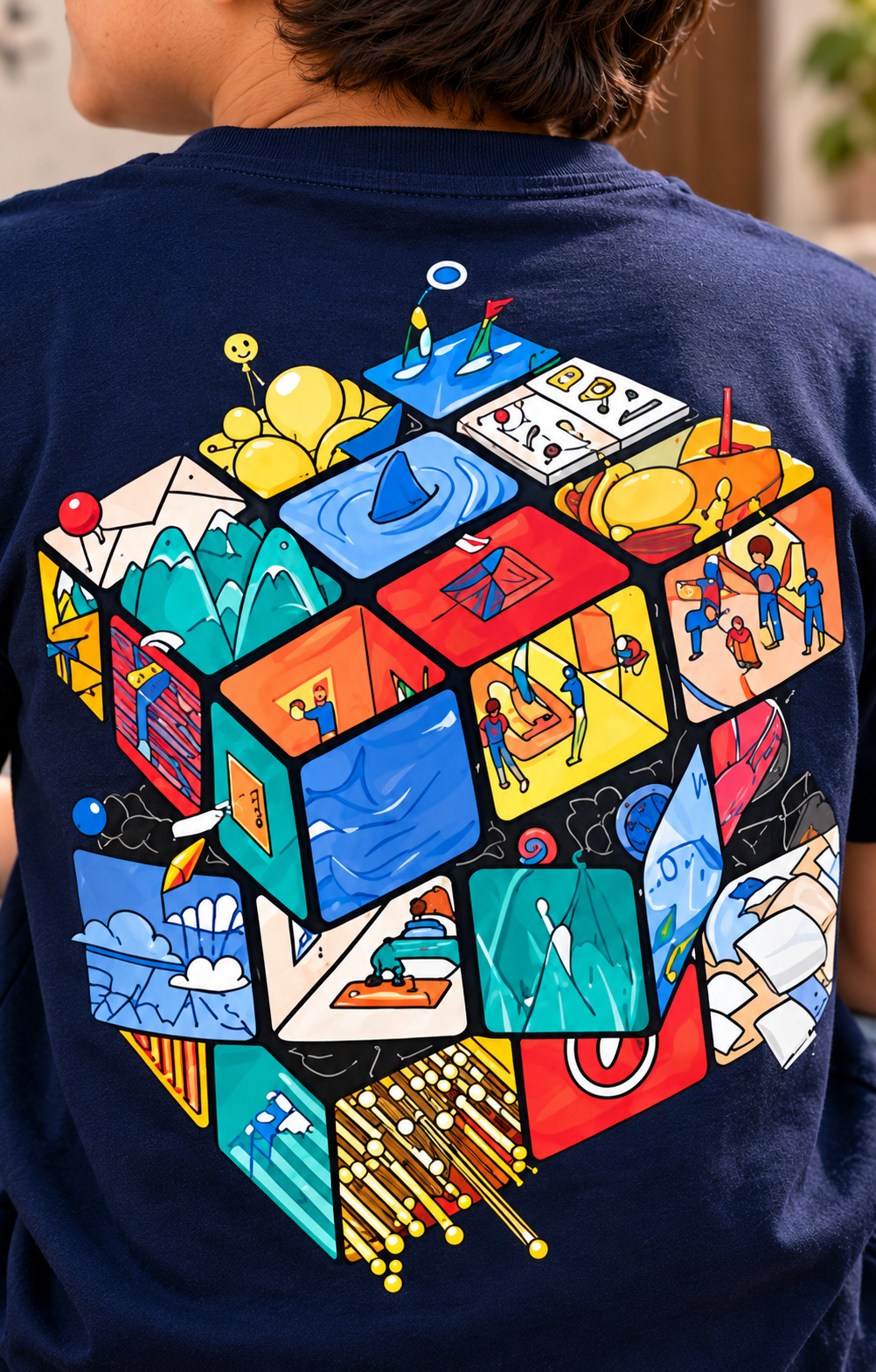 Wonder Cube - Kids Tshirt
