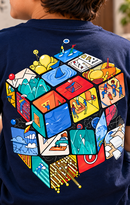 Wonder Cube - Kids Tshirt