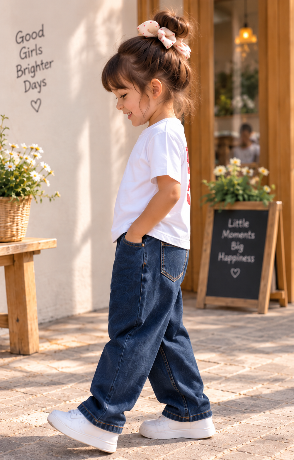 Cherry Bow - Kids Tshirt