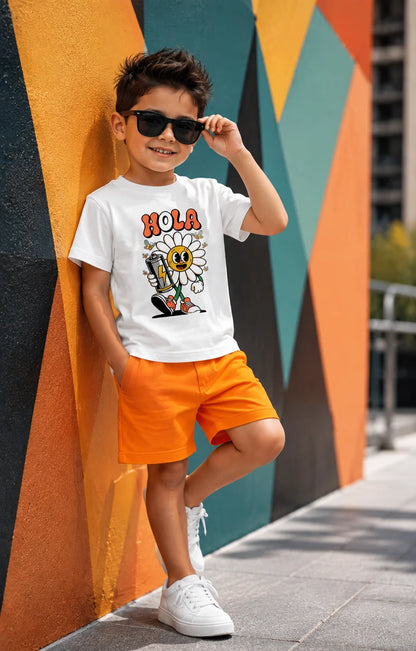 Hola Sunflower- Kids Co-ord Set