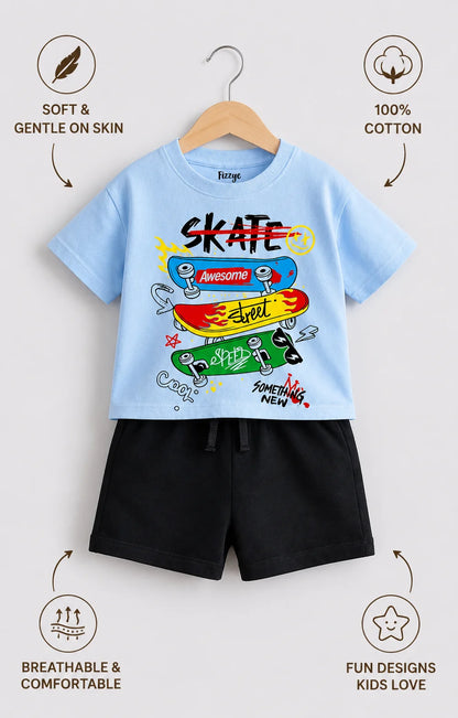 Awesome Skater| Kids Co-ord Set