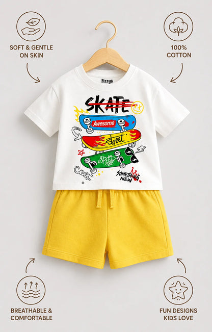 Awesome Skater| Kids Co-ord Set