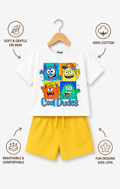 Cool Dudes  | Kids Co-ord Set