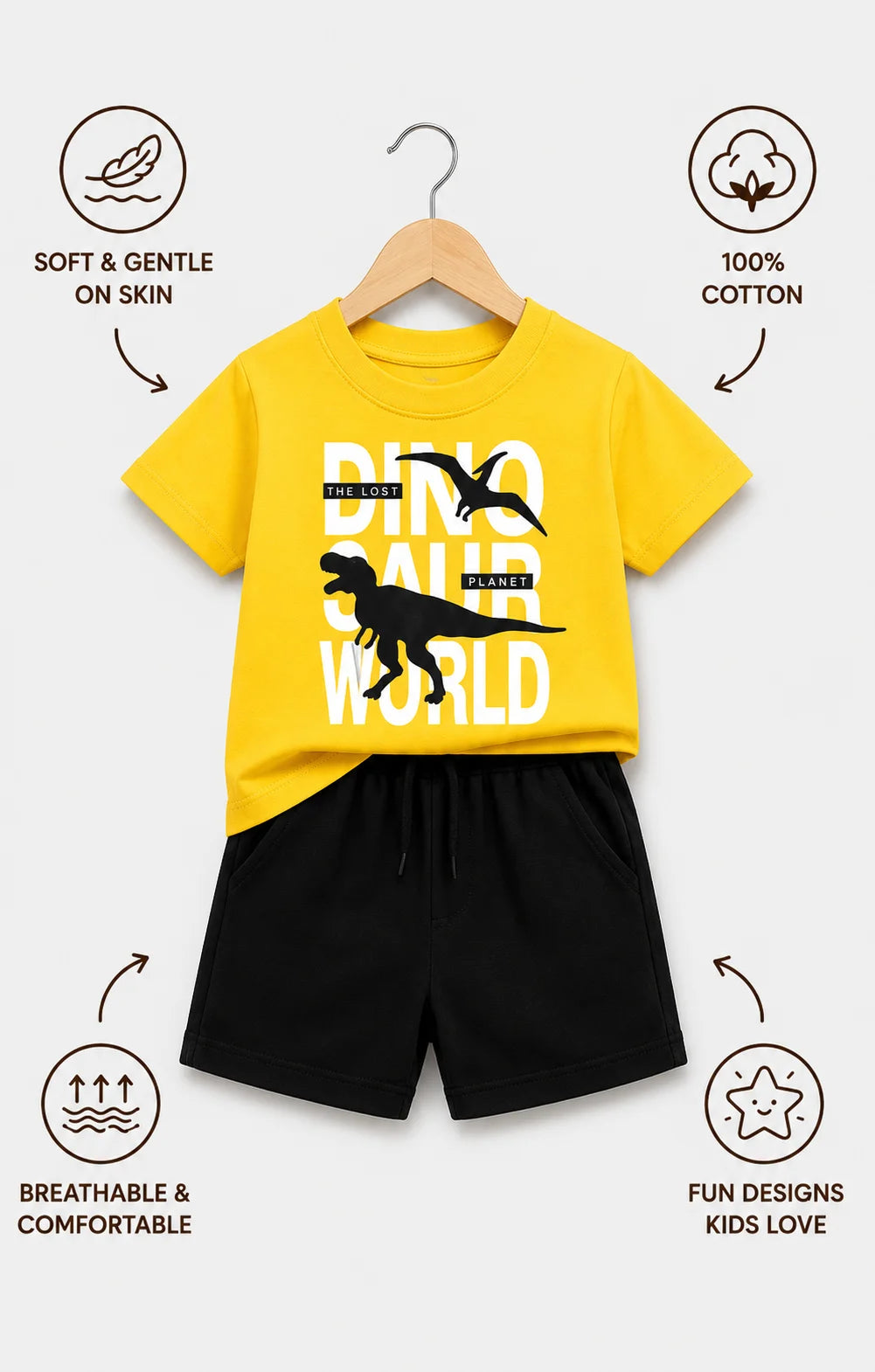 Dinosaur World - Kids Co-ord Set