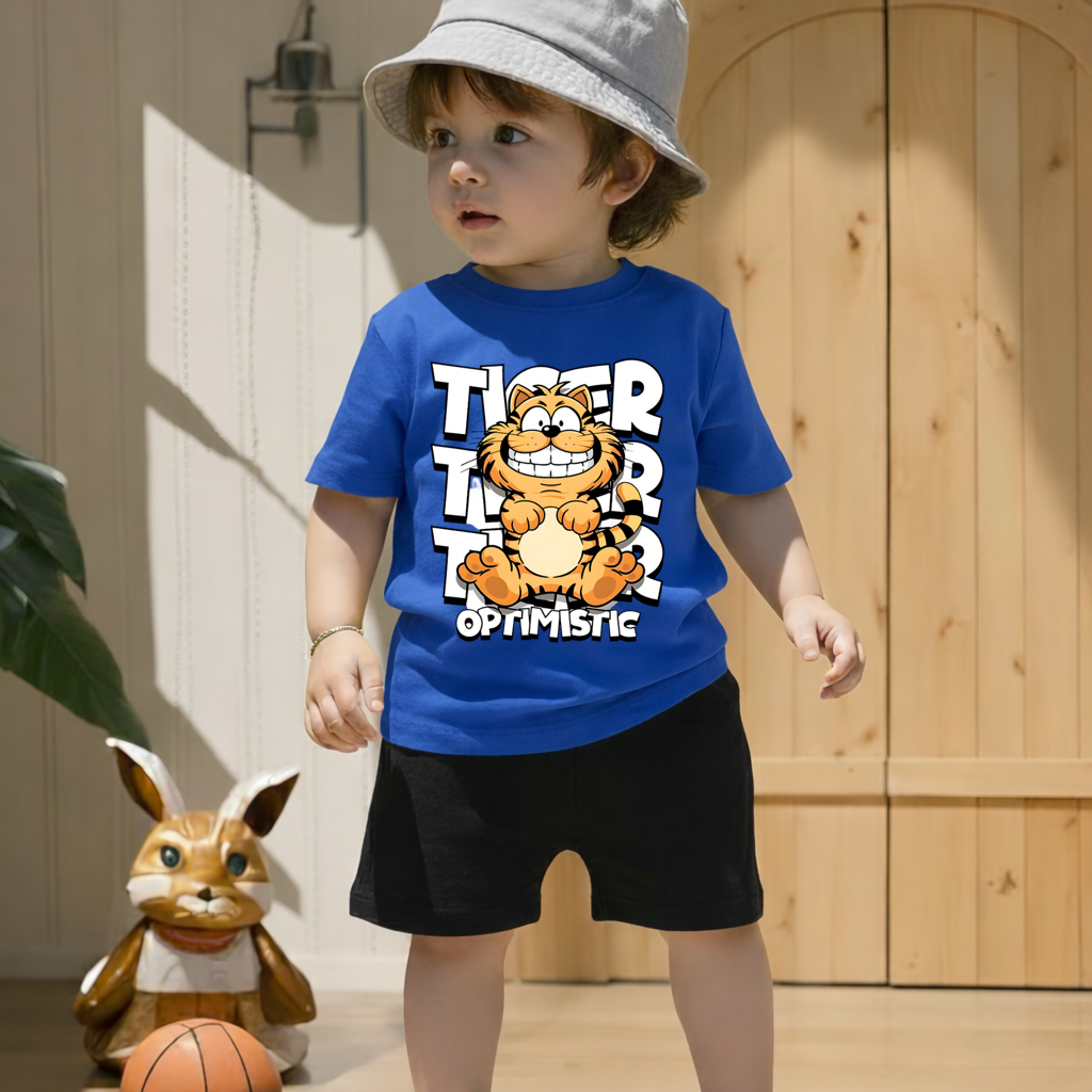 Optimistic Tiger | Kids Co-ord Set