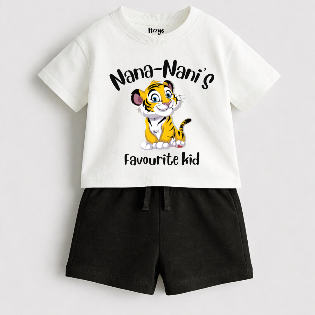 Printed Co Ord Set Casual Wear for Boys | Outfit Set