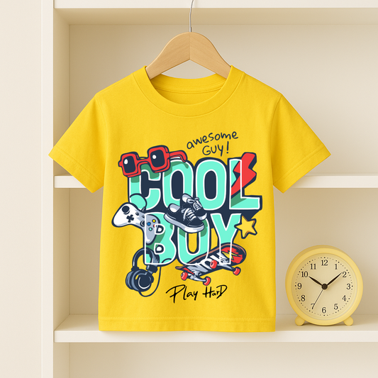 Cool Boy Graphic Kids T Shirt | T Shirt India