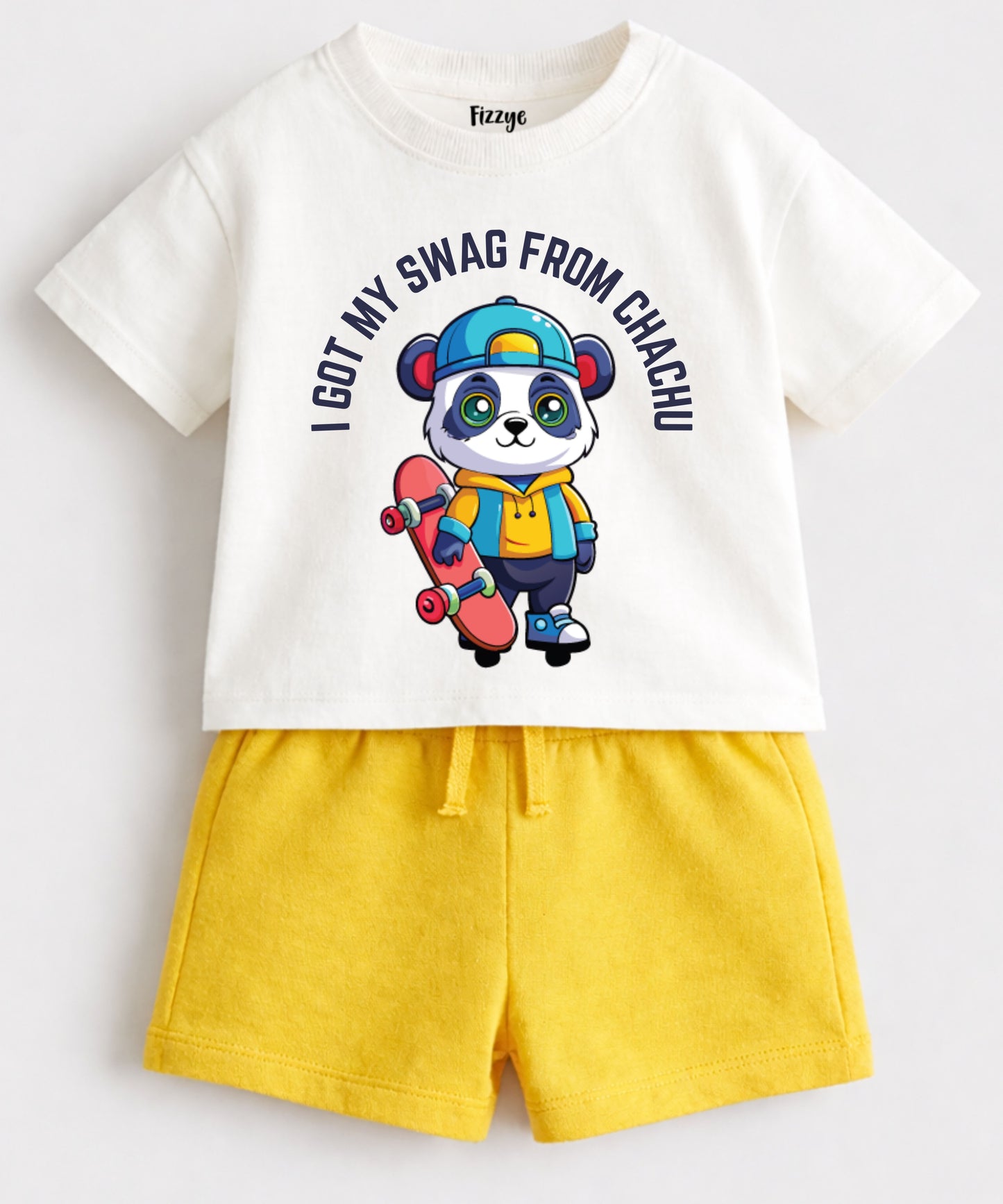 Cotton Co Ord Set Matching Outfit for Boys | Casual Wear