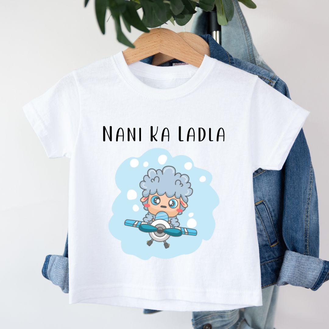 Cotton Tee Casual Daily Wear for Children | Graphic T Shirt