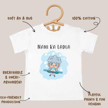 Cotton Tee Casual Daily Wear for Children | Graphic T Shirt