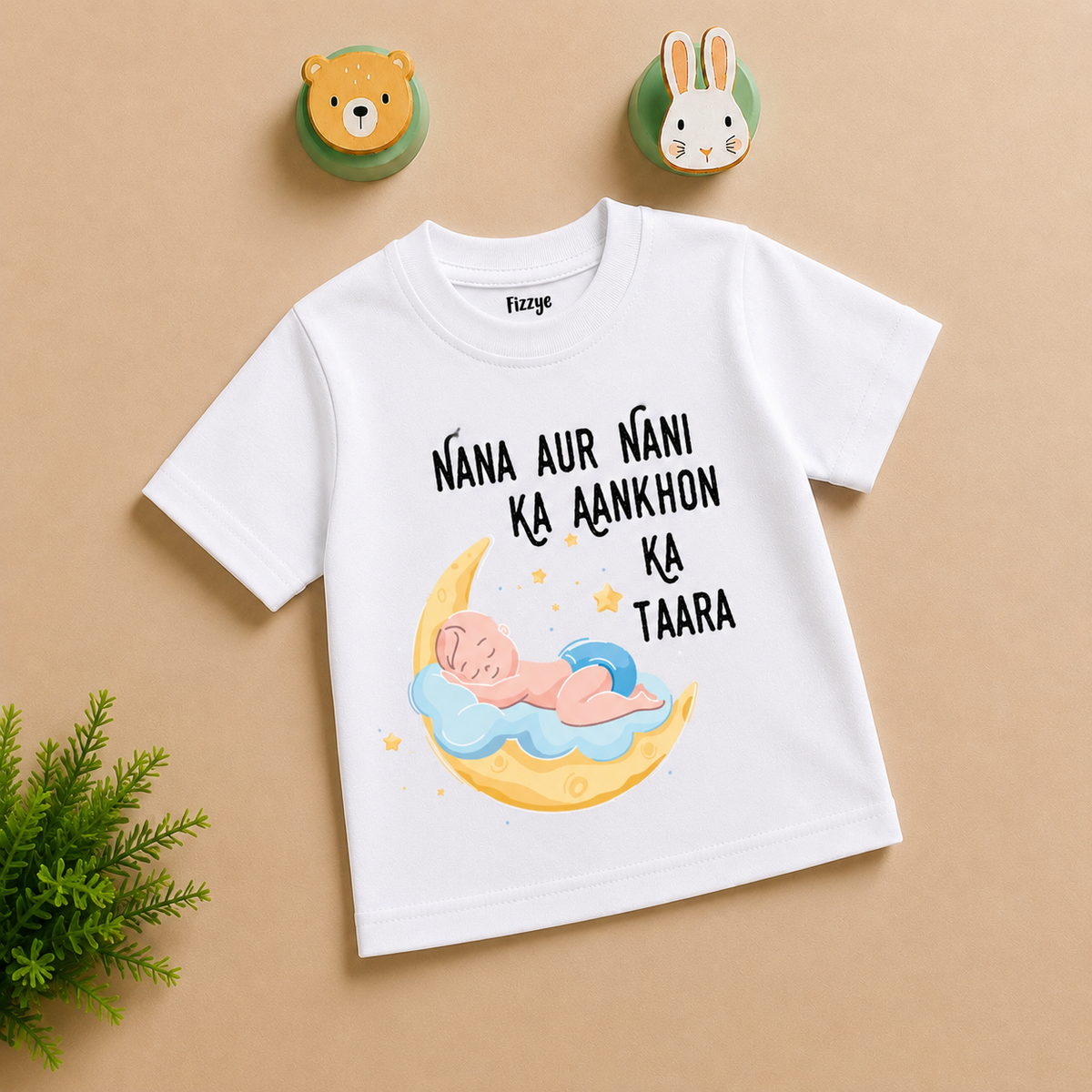 Nana Aur Nani Ka Ankhon Ka Taara -  Kids Tee
