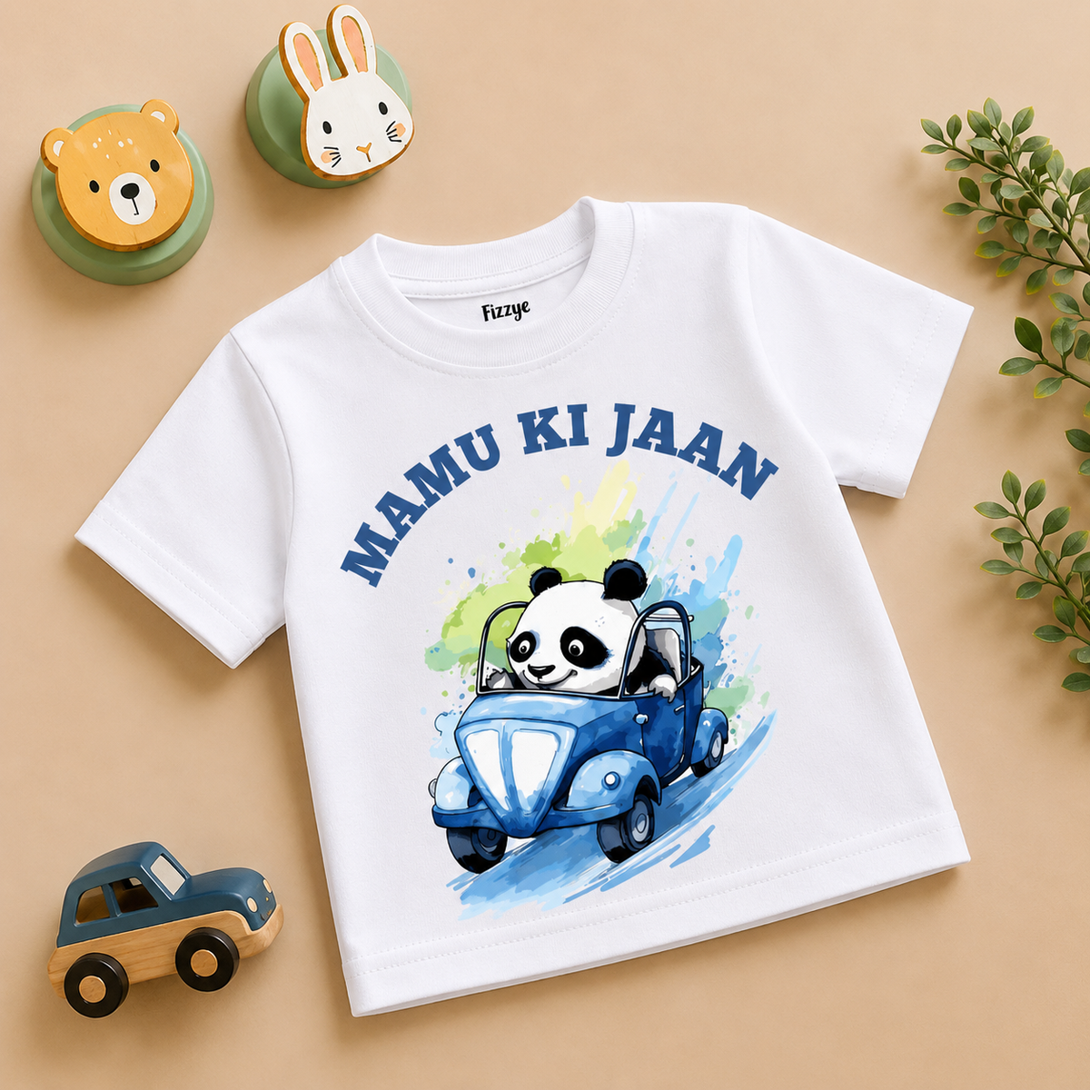 Mamu Ki Jaan - Panda Kids Tshirt