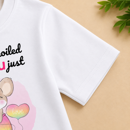 I'm Not Spoiled My Nanu Loves Me - Kids Tee