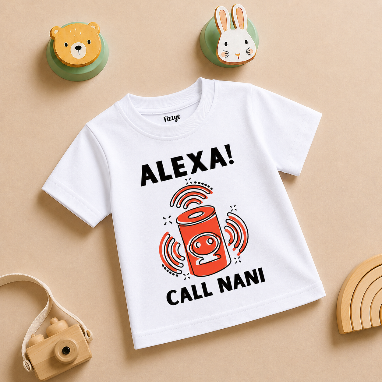Alexa Call Nani - Kids Tee