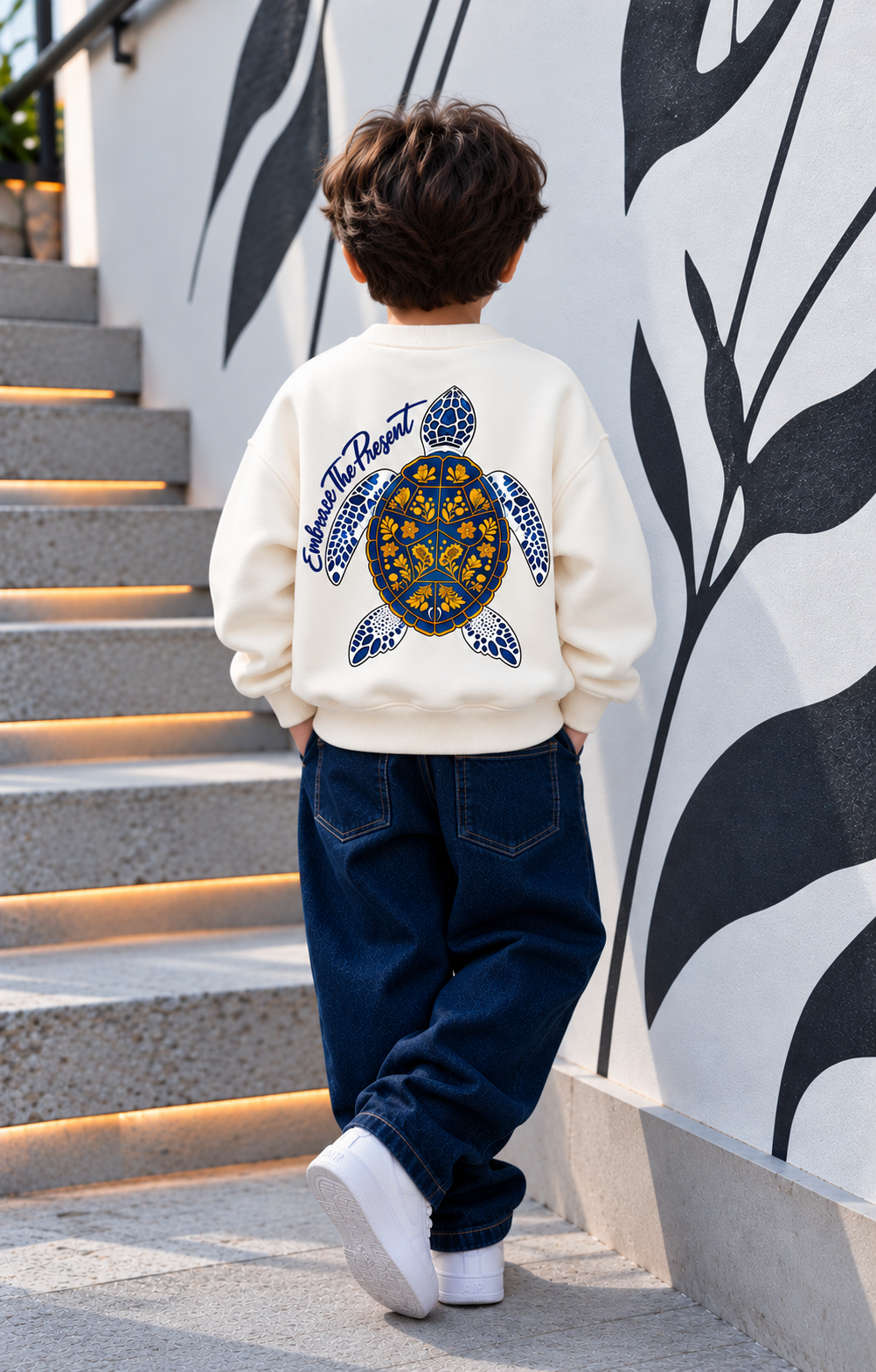 Embrace The Present - Oversized Sweatshirt