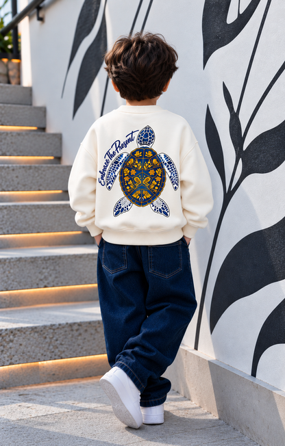 Embrace The Present - Oversized Sweatshirt