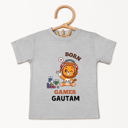 Born Gamer - Custom Kids Tee