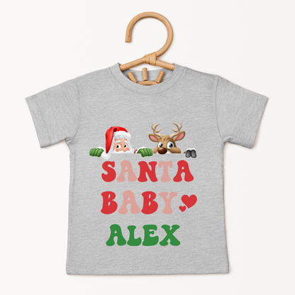 Santa Baby - Custom Kids Tee