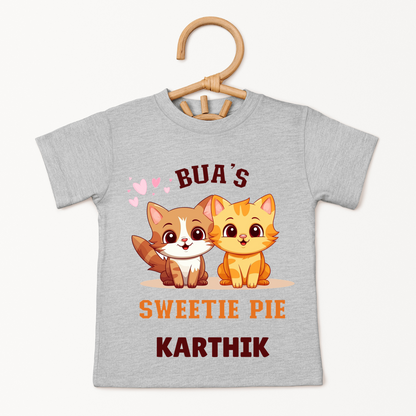 Bua's Sweetie Pie - Custom Kids Tshirt
