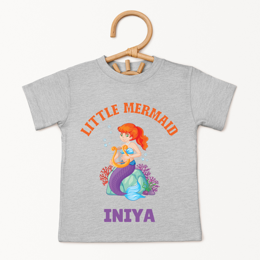 Little Mermaid - Custom Kids Tee