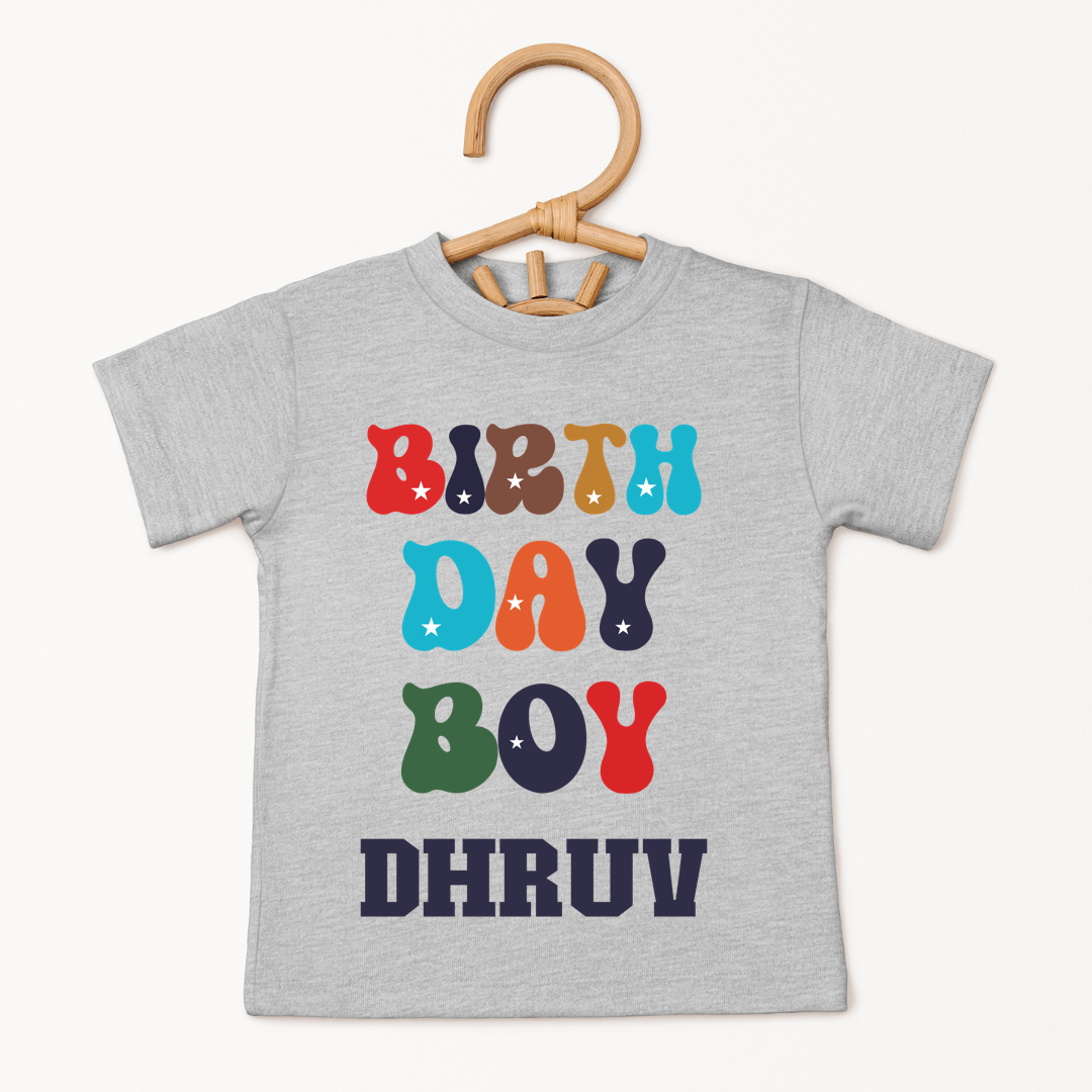 Birthday Boy - Custom Kids Tee