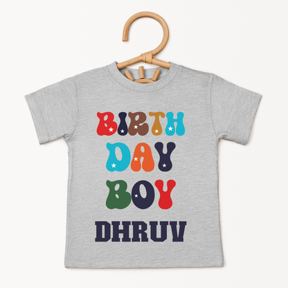 Birthday Boy - Custom Kids Tee