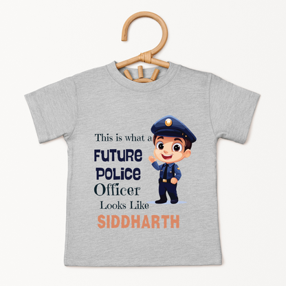 Future Police Officer - Custom Kids Tee