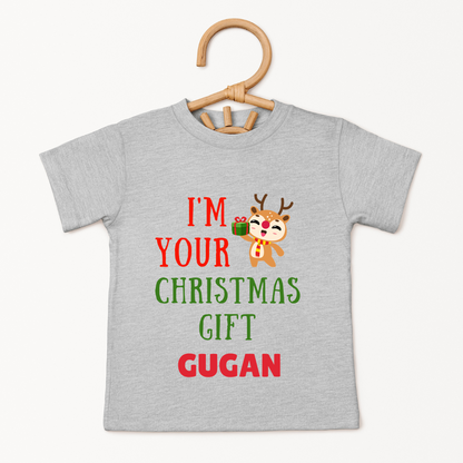 I'm Your Christmas Gift - Custom Kids Tshirt