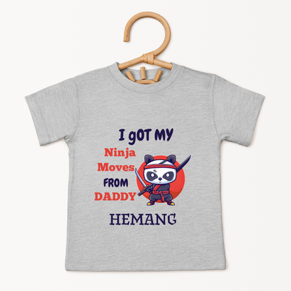 Daddy's Ninja - Custom Kids Tee
