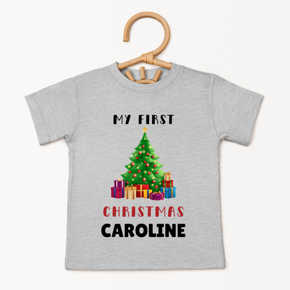 My 1st Christmas - Custom Kids Tee